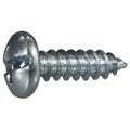 Midwest Fastener Sheet Metal Screw, #12 x 3/4 in, Zinc Plated Steel Pan Head Combination Drive, 100 PK 03198